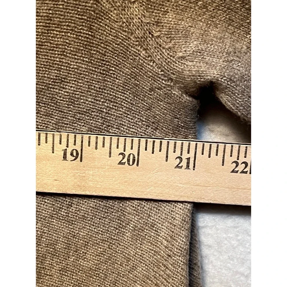 C by Bloomingdales Cashmere Sweater Women's Medium Beige Tan - Picture 6 of 10
